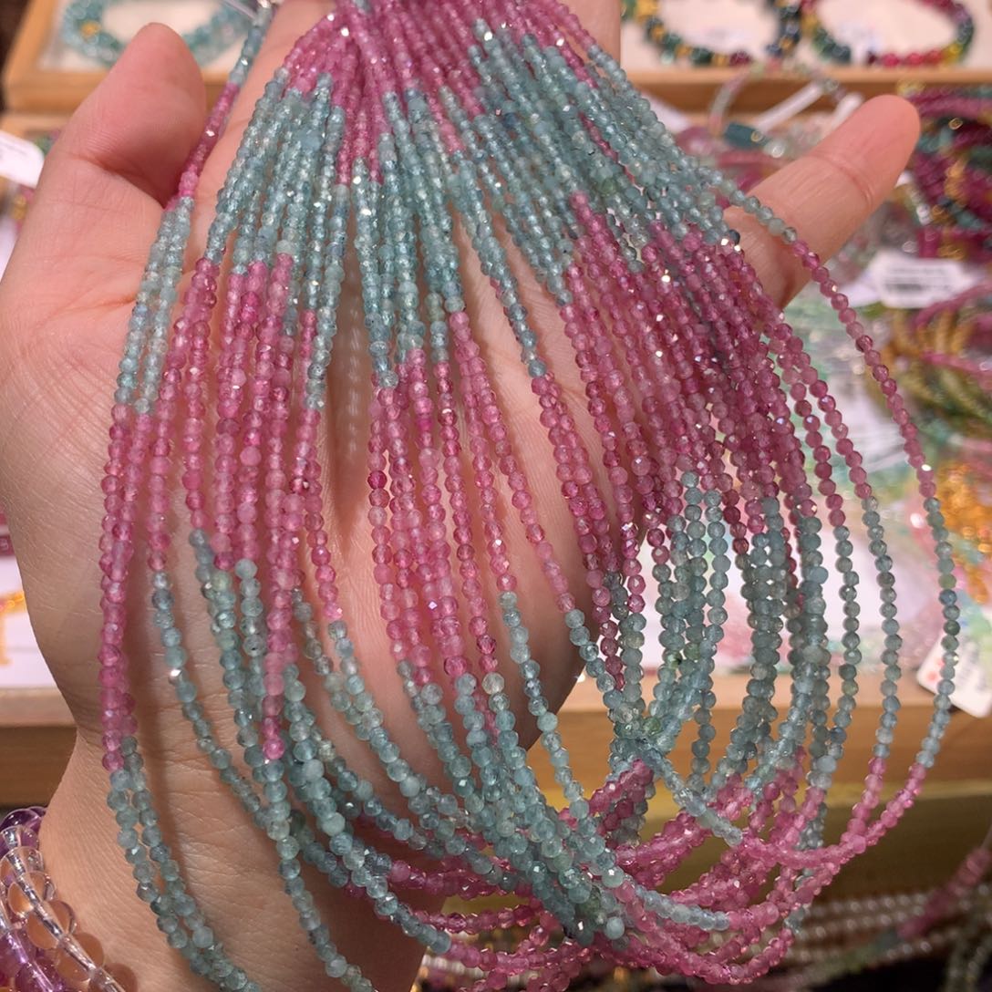 项链未镶嵌碧玺多样性发其一