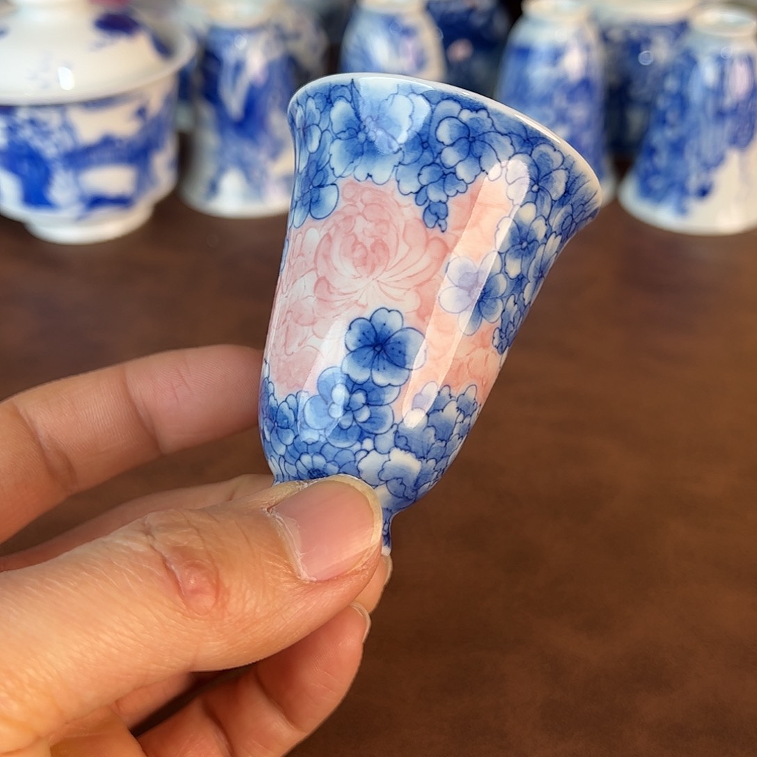 杯景德镇全手工手绘陶瓷