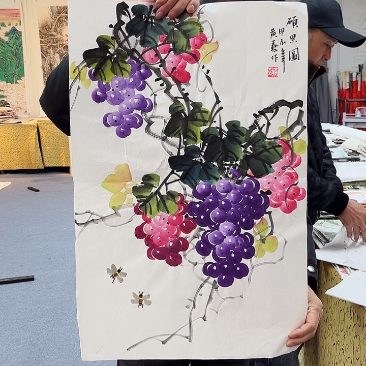 国画国画作品手绘