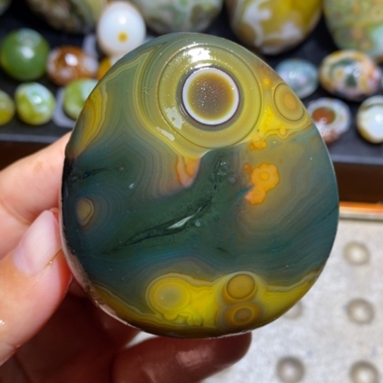 未镶嵌玛瑙/玉髓珠宝半成品152