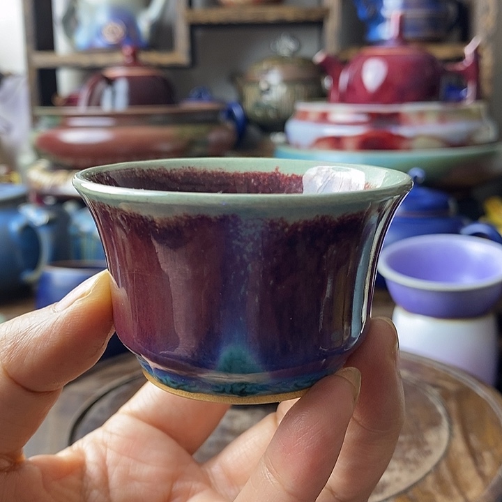 中国神后钧瓷茶具