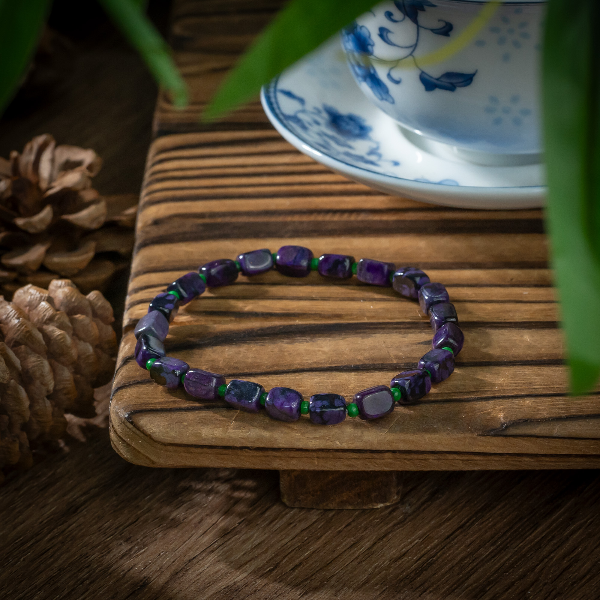 世间臻宝-帝王紫舒俱来手串/多样性发/P6987/