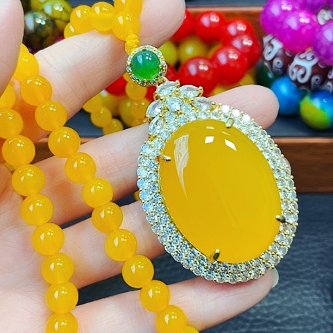 玛瑙/玉髓手链未镶嵌雪玉龙皇参