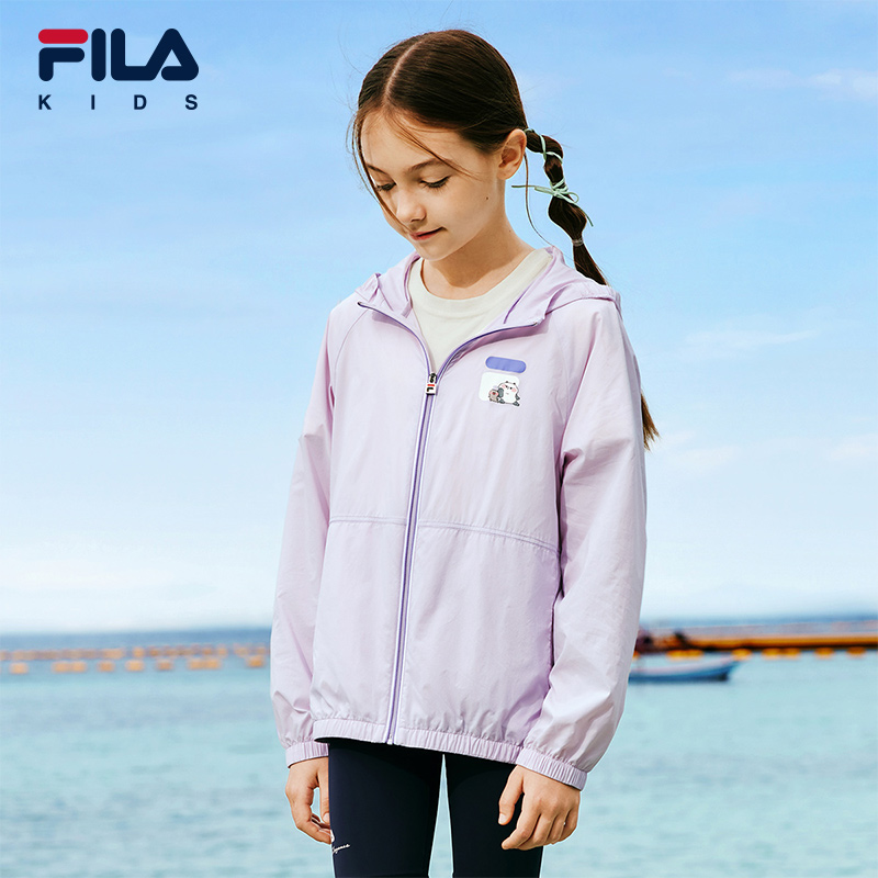 【斐乐儿童】2025夏季小童防晒服时尚运动休闲梭织外套K51B524702