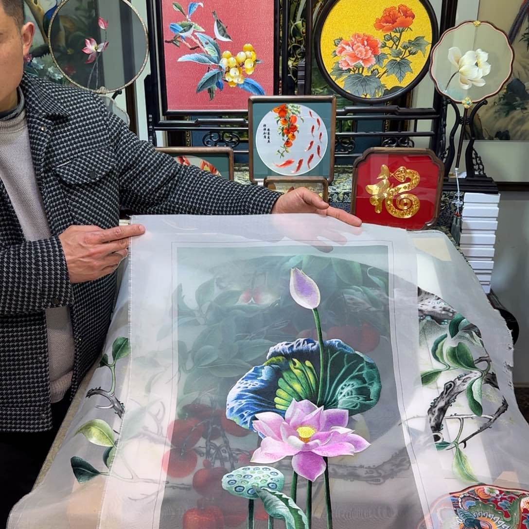 刺绣刺绣工艺精湛