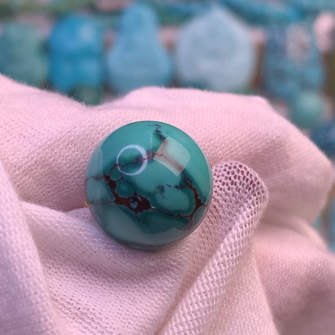 绿松石珠宝奇石未镶嵌