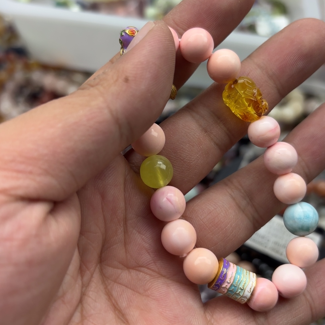 水晶银S925镶嵌手链