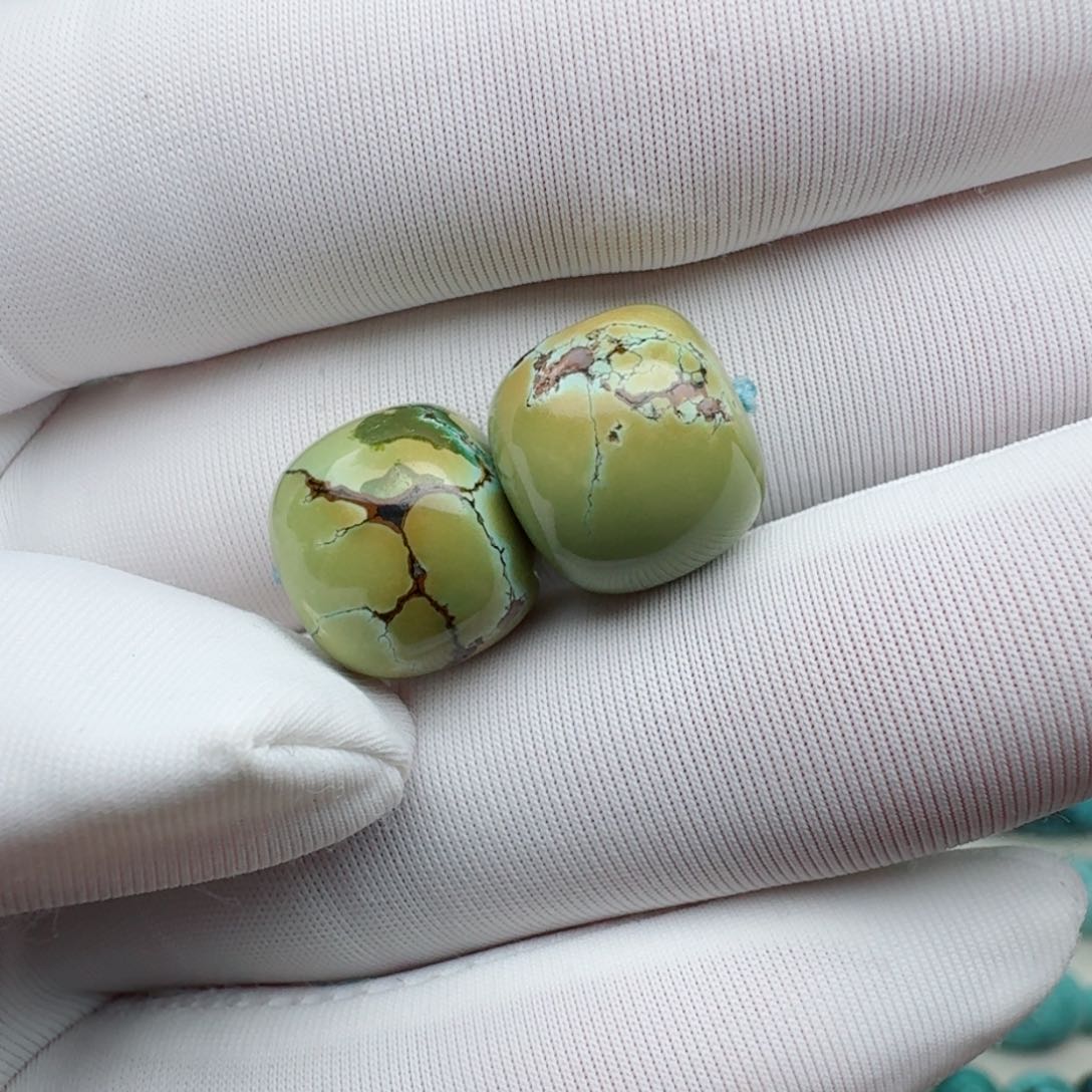 绿松石原矿松石毛料未镶嵌