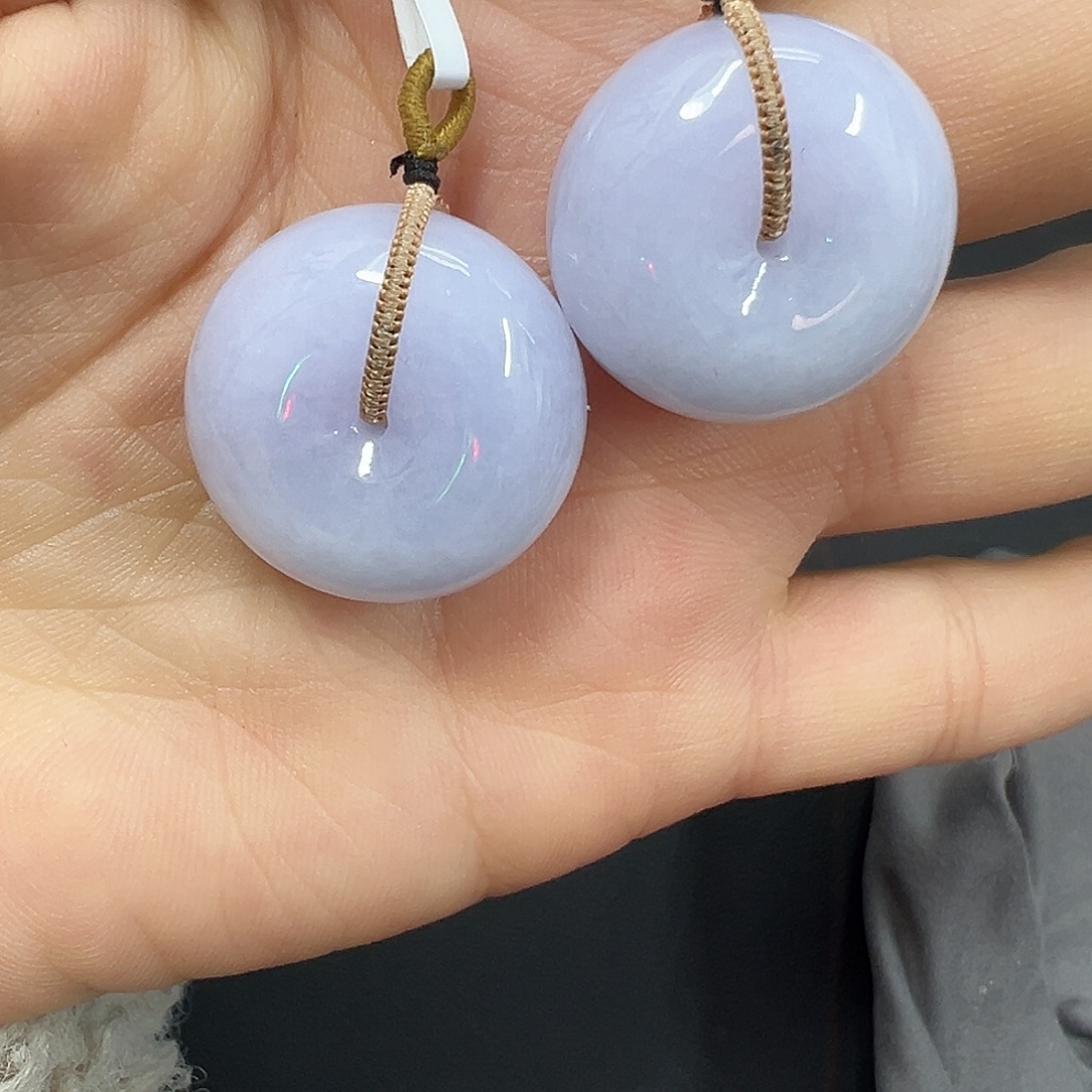 翡翠未镶嵌手镯平安扣