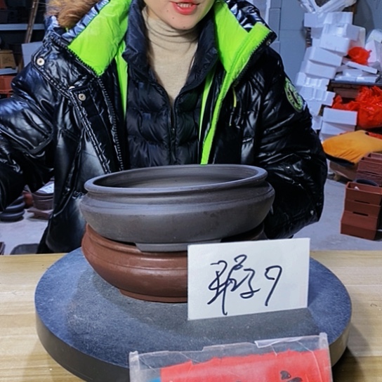 紫砂花盆紫砂花盆