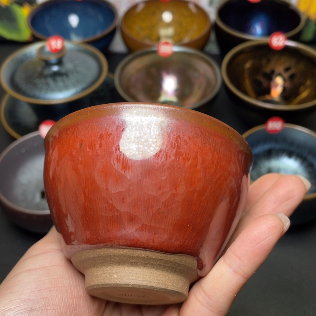茶盏木***李220 建窑建盏茶盏