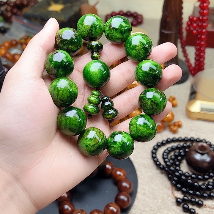 贝壳杉（血龙木）手串/手链阳**射