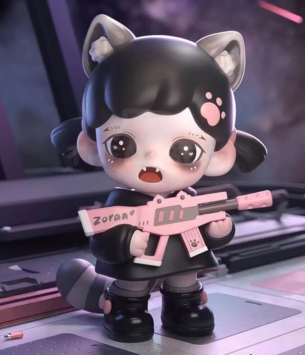 专用福福链接盲盒潮玩摆件（小天才潮玩）