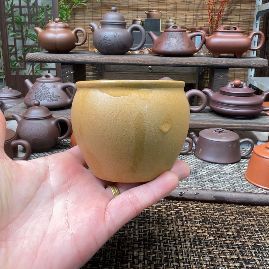 紫砂茶壶宜兴原矿紫砂手工制150