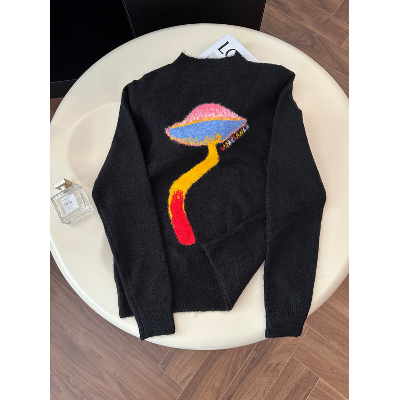 秋冬慵懒风软糯毛衣保暖针织衫上衣GK-764