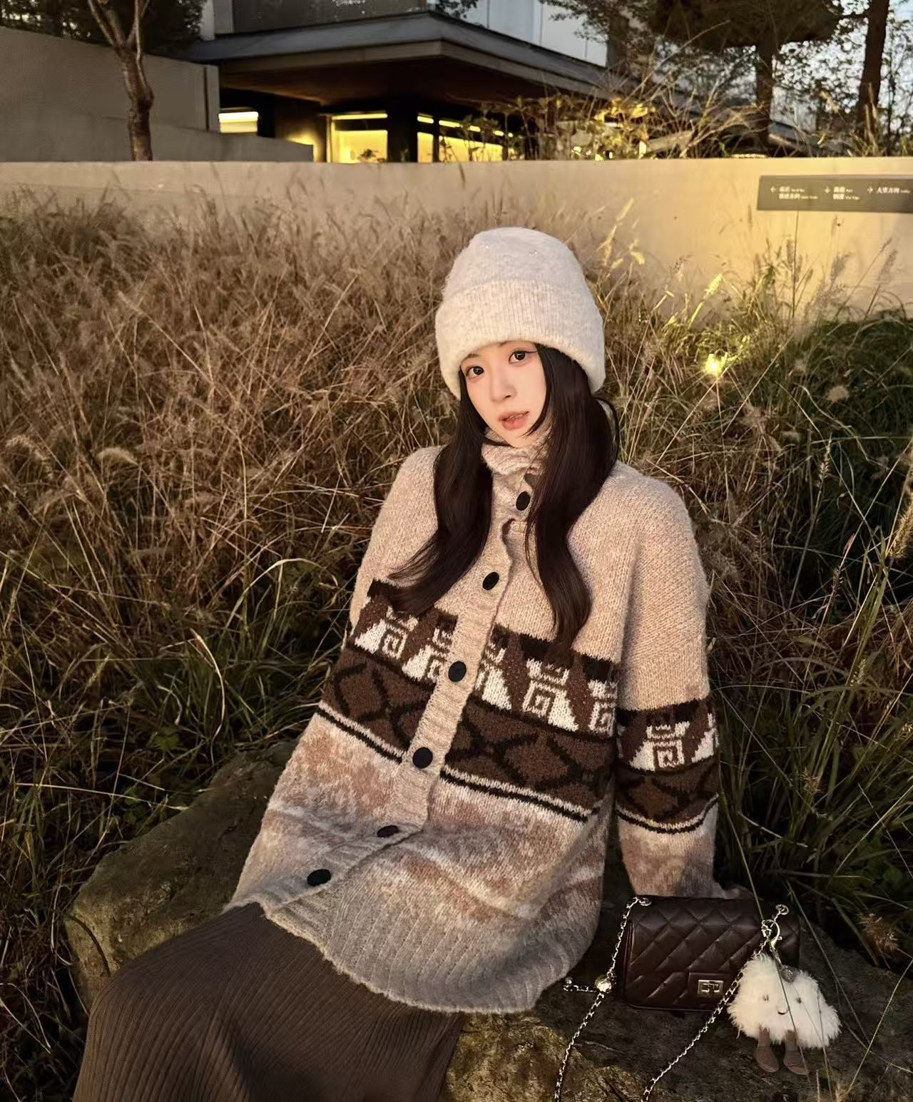 {1号直播专属链接}Vintage赢赢复古孤品精品毛衣默认微瑕№退№换.