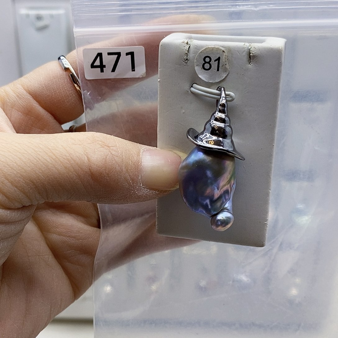 颈饰合金淡水珍珠