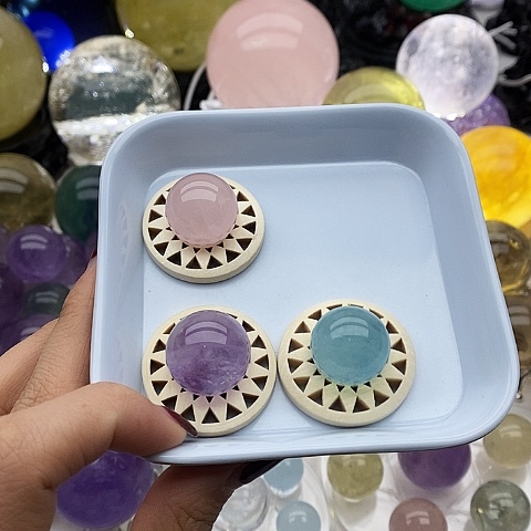 水晶珠宝半成品未镶嵌水晶20号