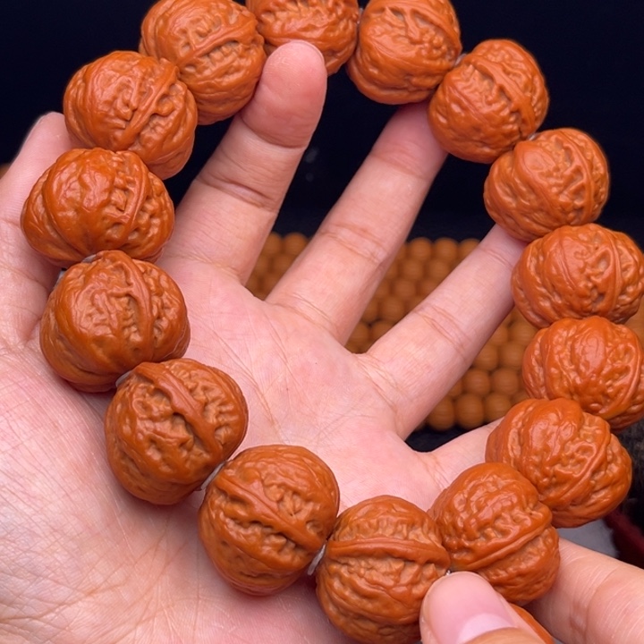 猴头核桃吊坠元宝秋子