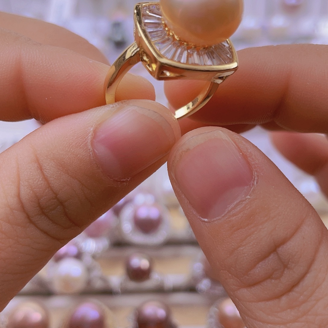 戒指淡水珍珠未镶嵌