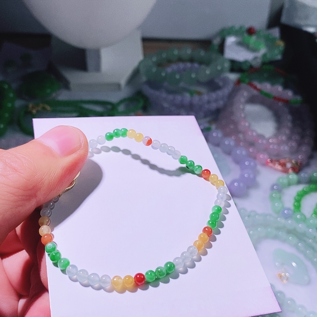 定制翡翠未镶嵌天然翡翠A货