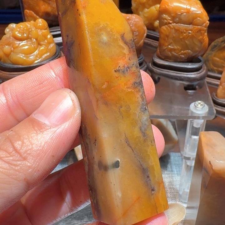 寿山石山**夫寿山石石头