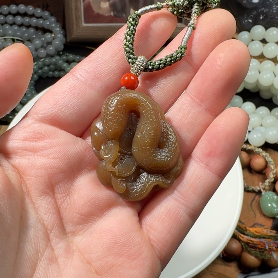 和田玉挂件未镶嵌