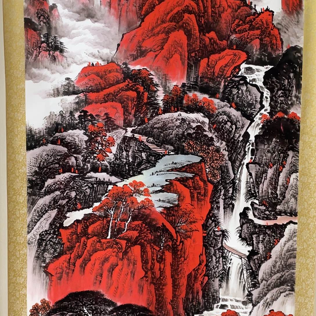 国画老师手笔手绘作品N