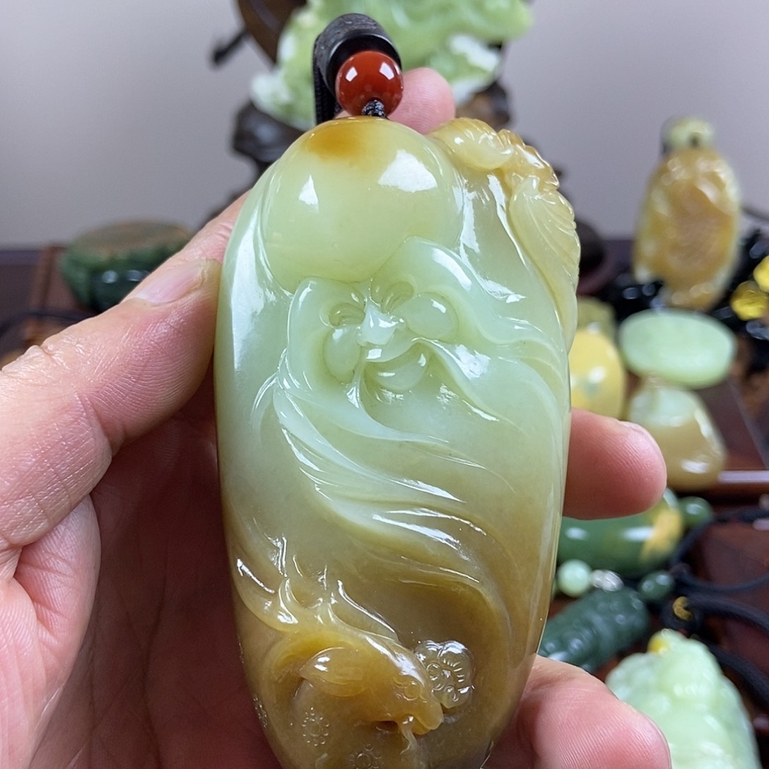 未镶嵌岫岩老玉（透闪石质玉）珠宝奇石