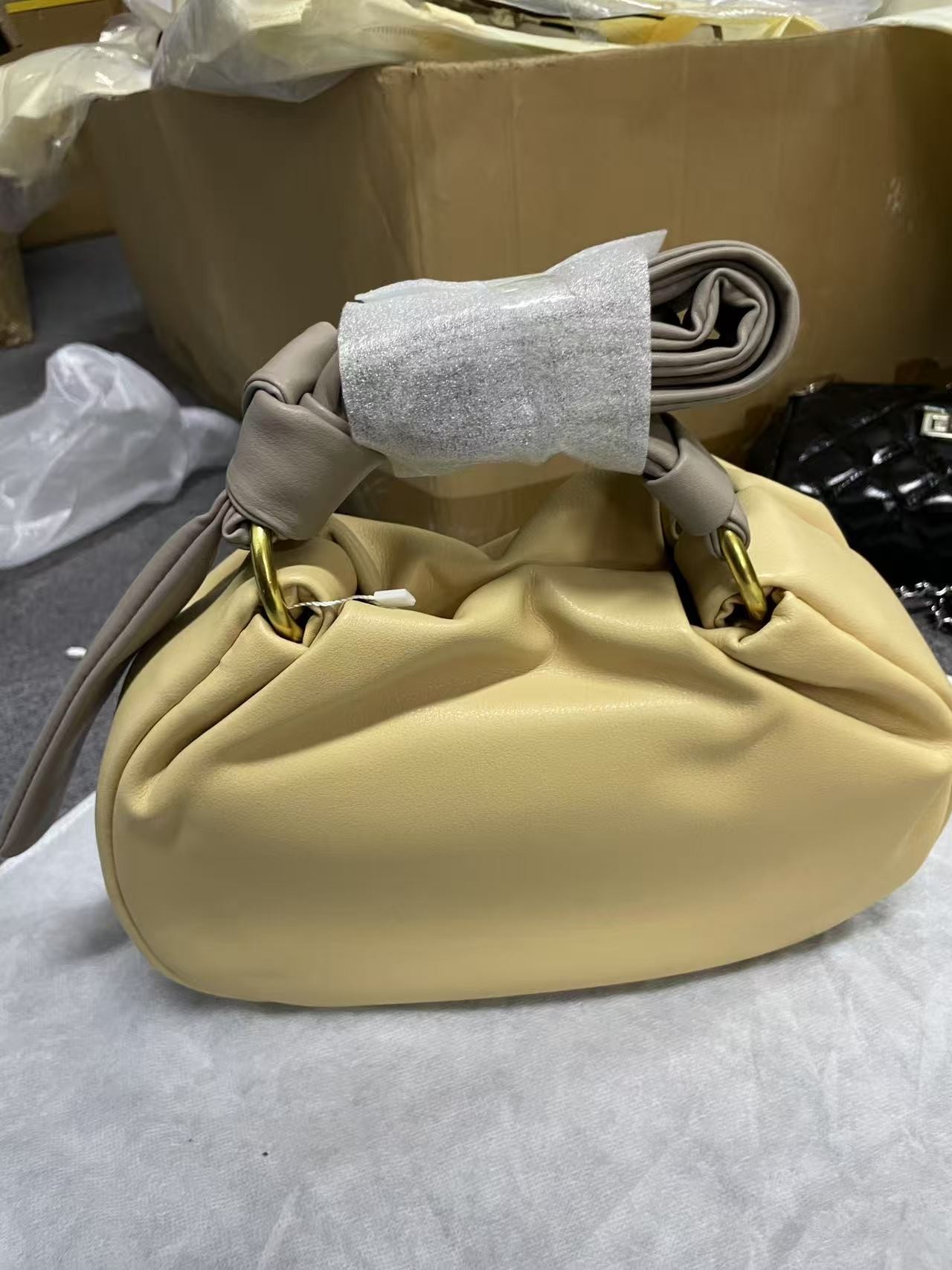 6755黄【清货微瑕】新款时尚轻奢百搭气质女包