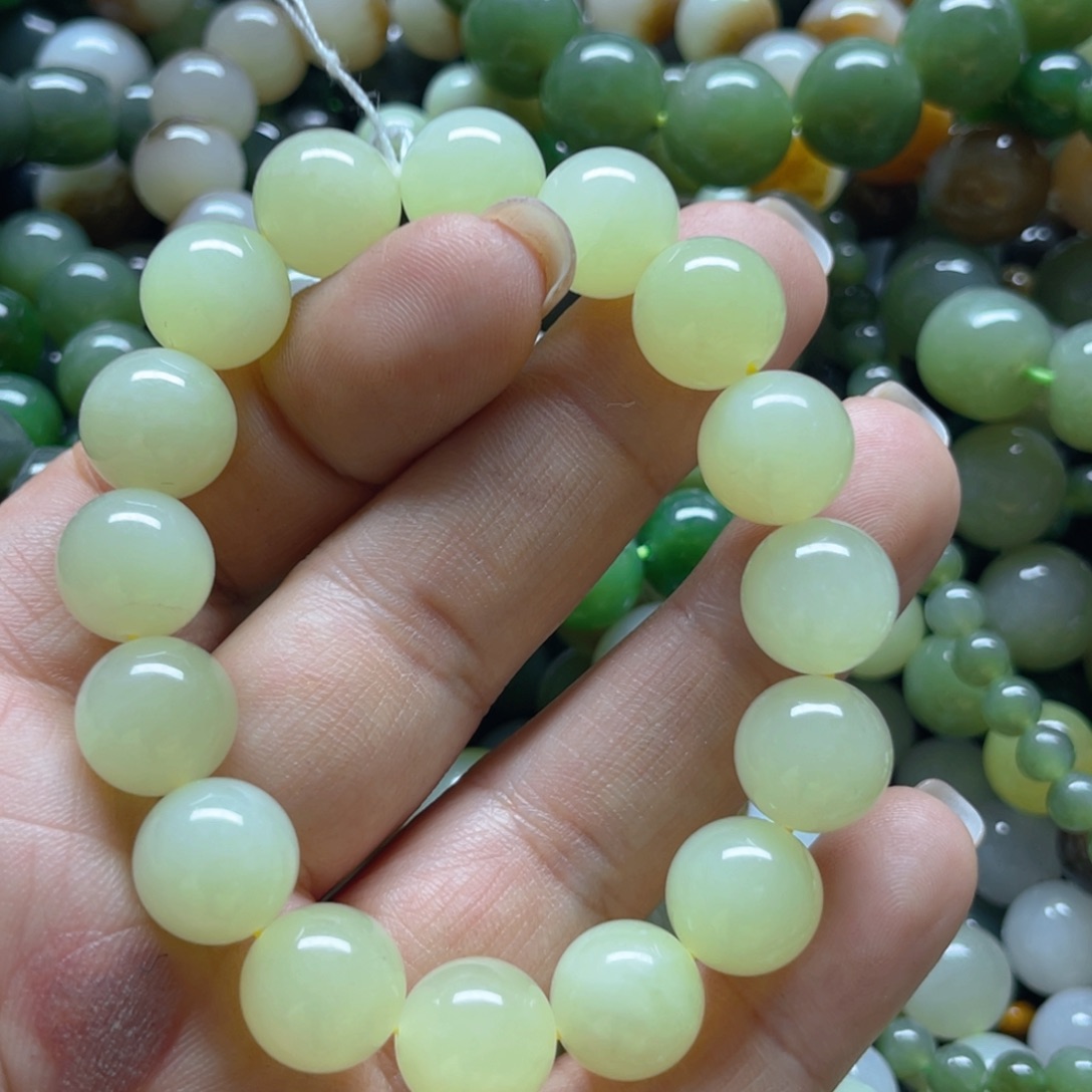 和田玉手链未镶嵌