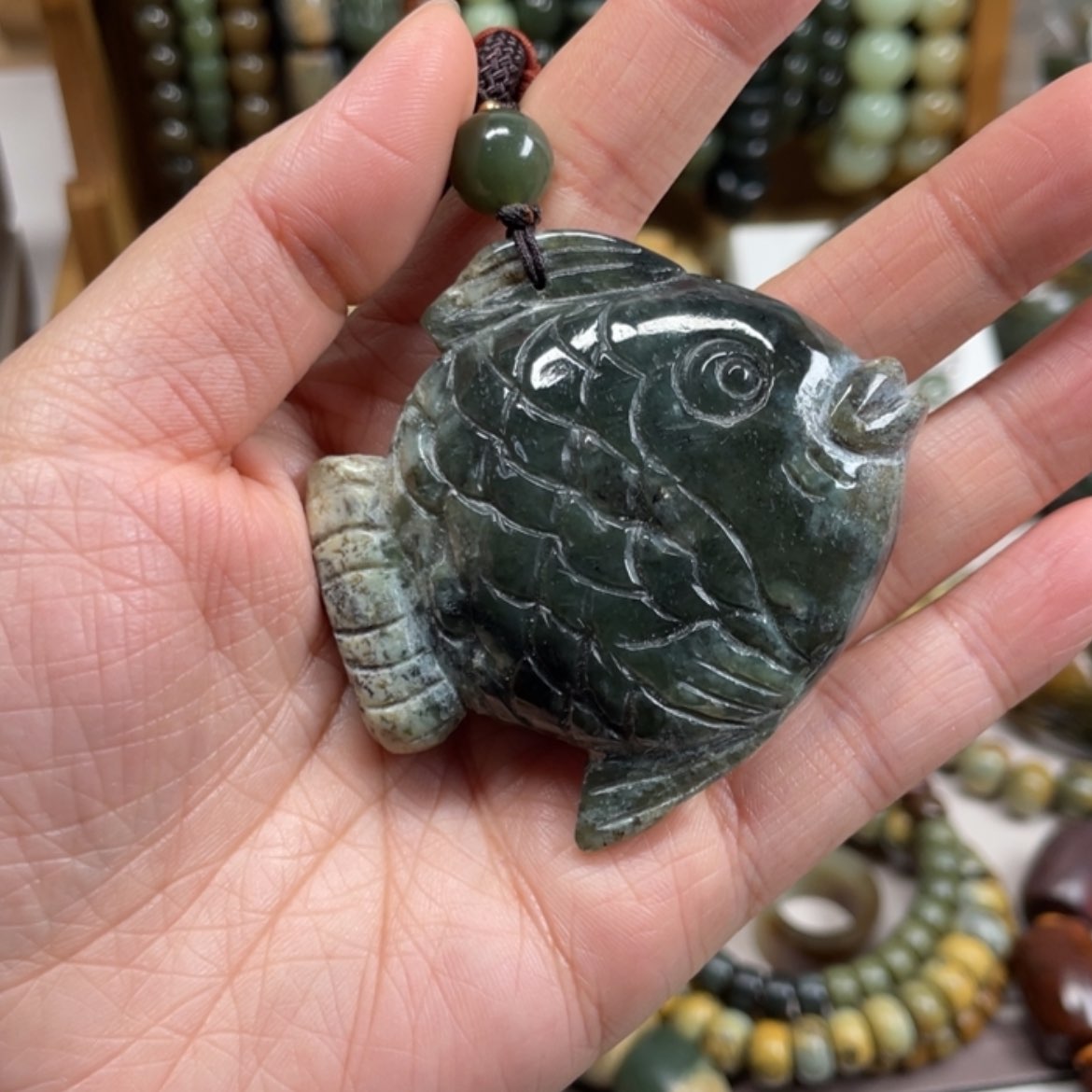 【闪购商品】岫岩河磨玉（透闪石质玉）手把件未镶嵌