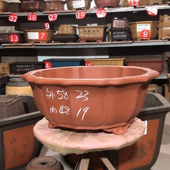 紫砂花盆包邮紫砂