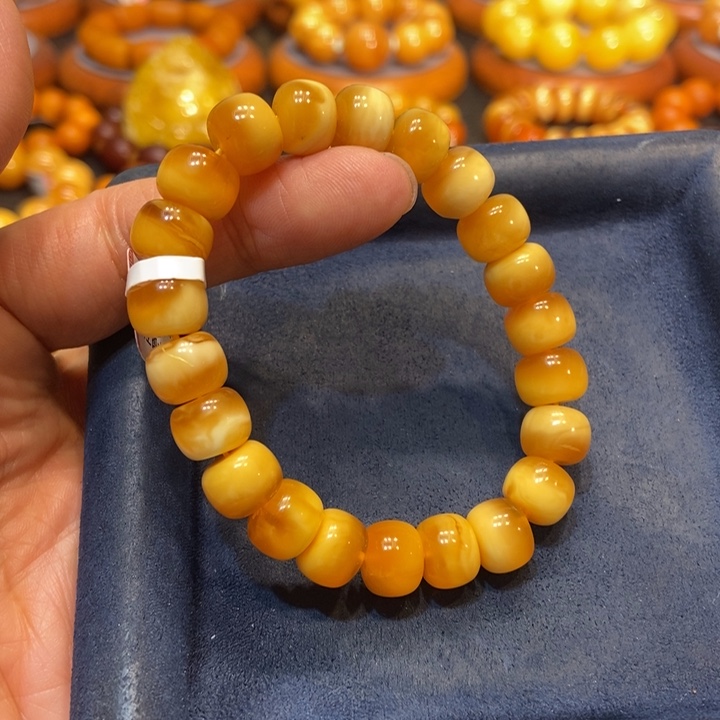 蜜蜡手链未镶嵌蜜蜡