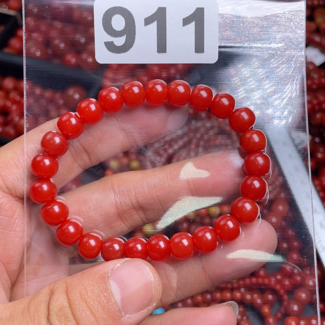 南红玛瑙手链未镶嵌御*