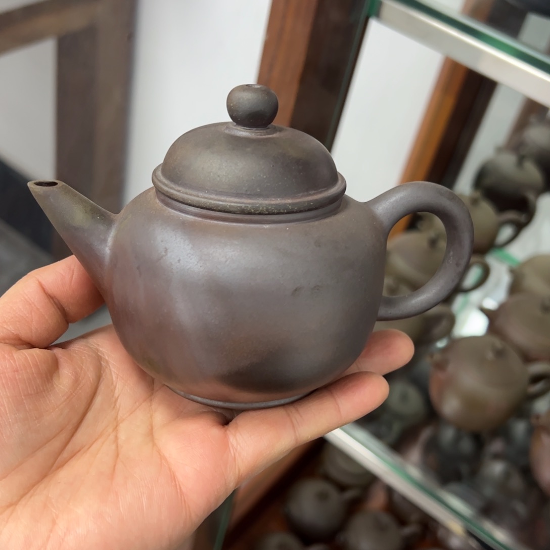 贵台龙窑柴烧茶壶48