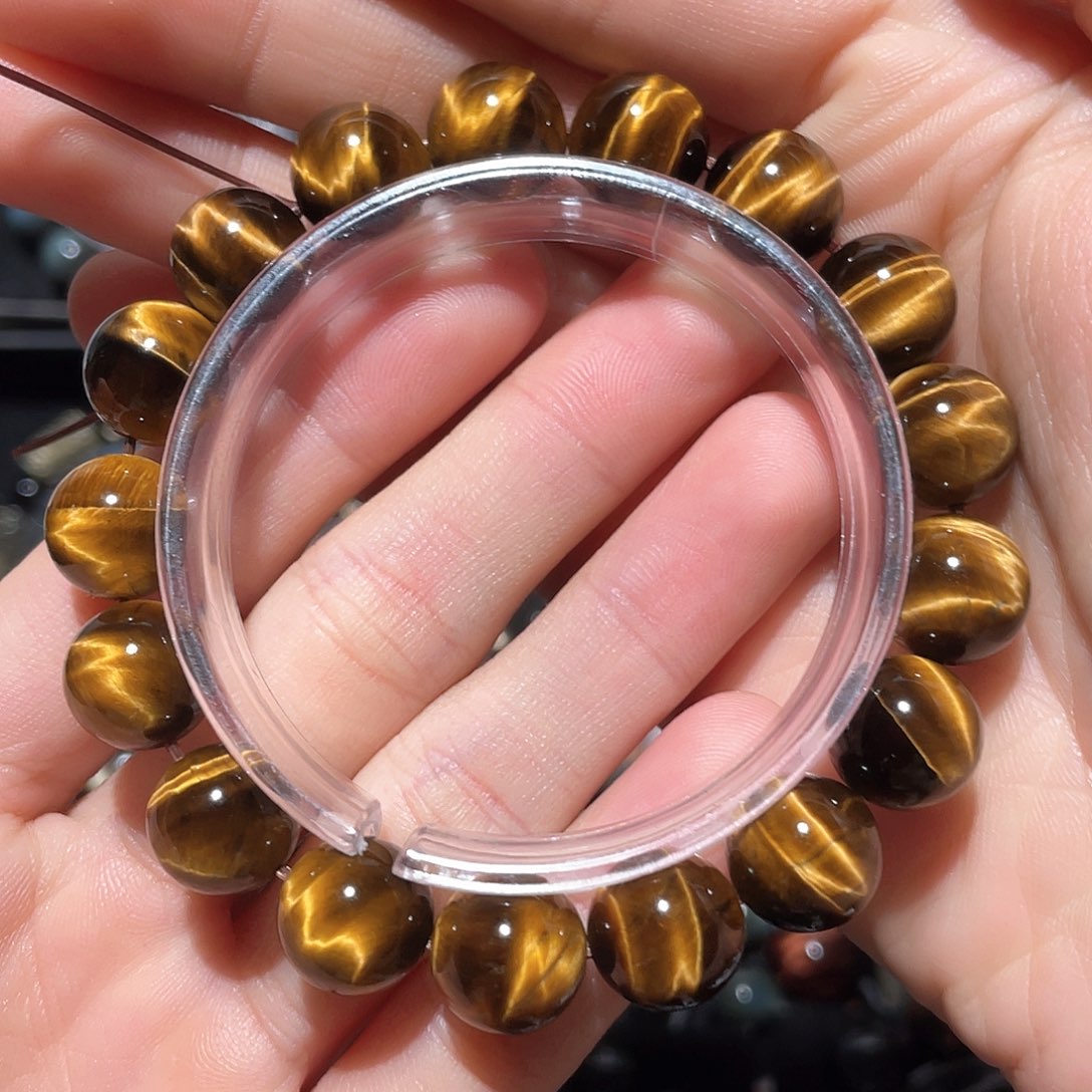 木变石（虎睛石）手链未镶嵌不****宋