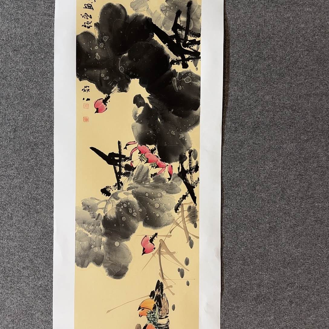 国画邢坤老师手绘作品