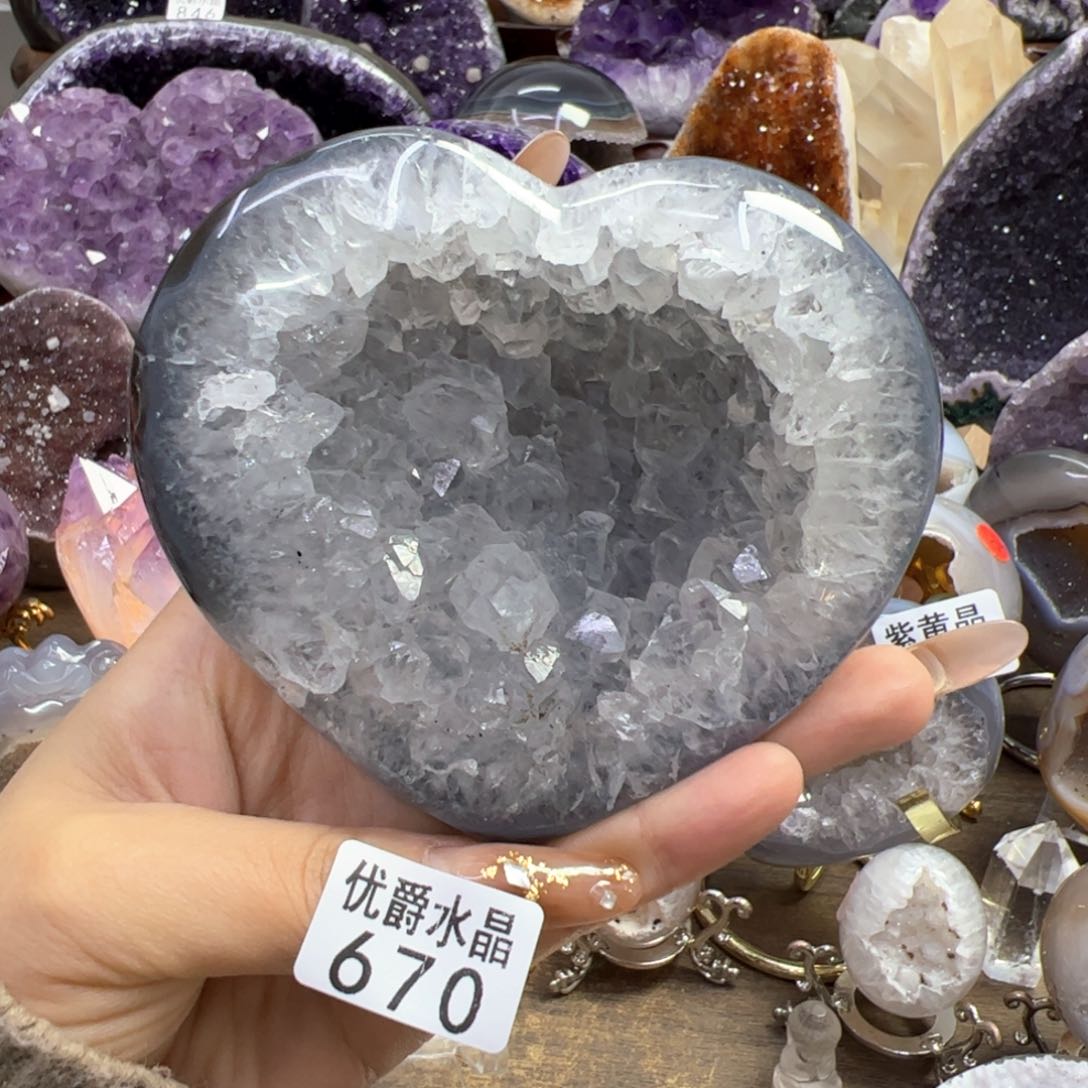 未镶嵌大型摆件（非配饰）紫晶670