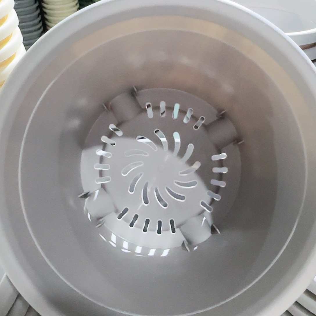 树脂四季3号10个无拖灰白