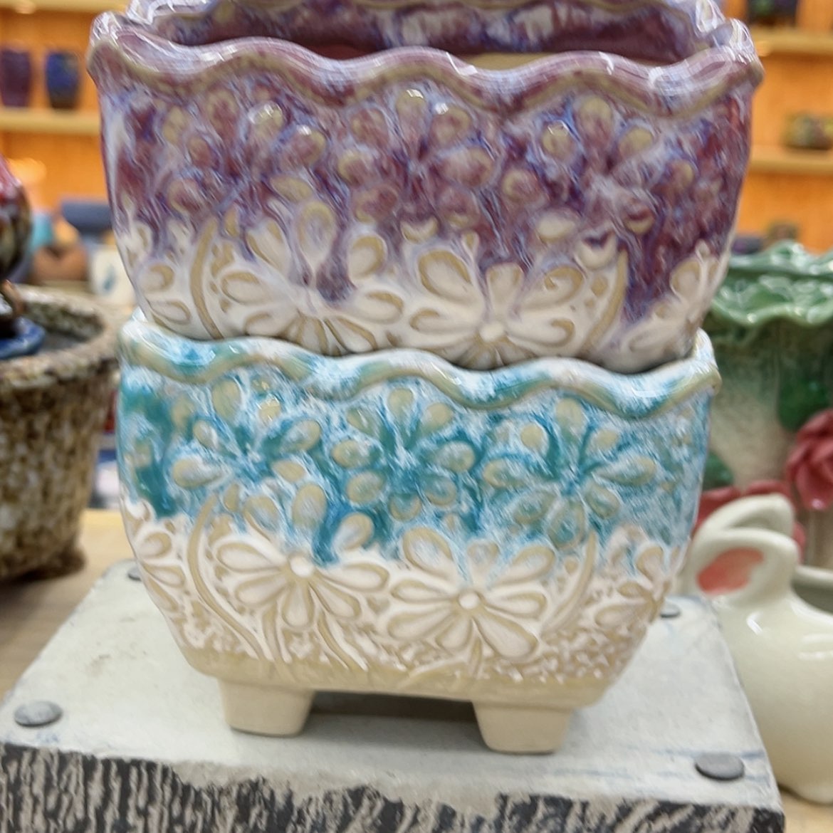 【闪购商品】陶瓷花盆