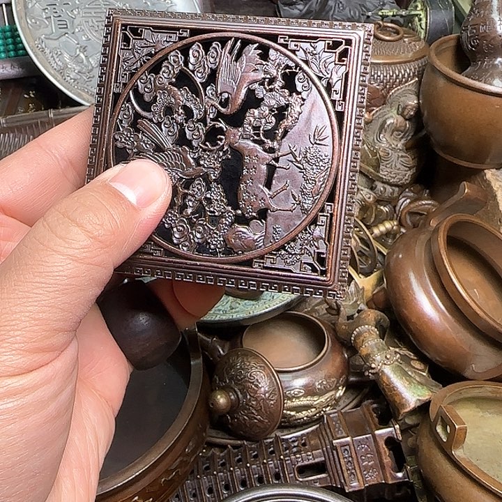 铜器办公室茶室摆件