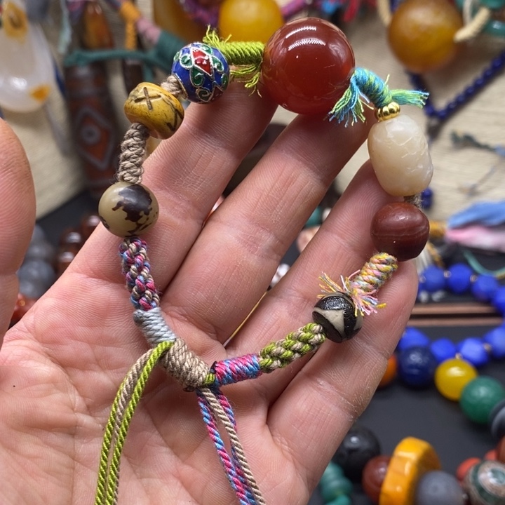 玛瑙/玉髓手链未镶嵌