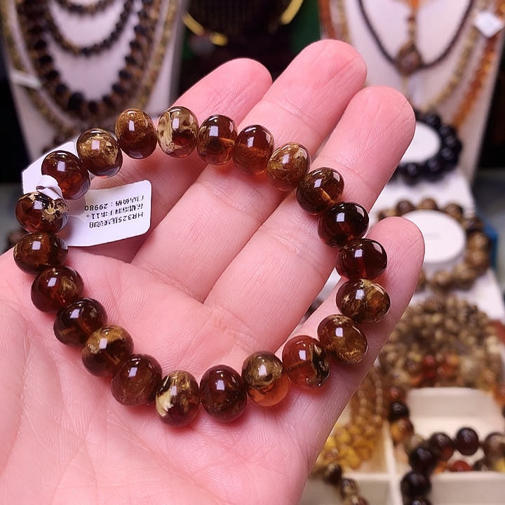 暖***暖琥珀未镶嵌裸石11+325