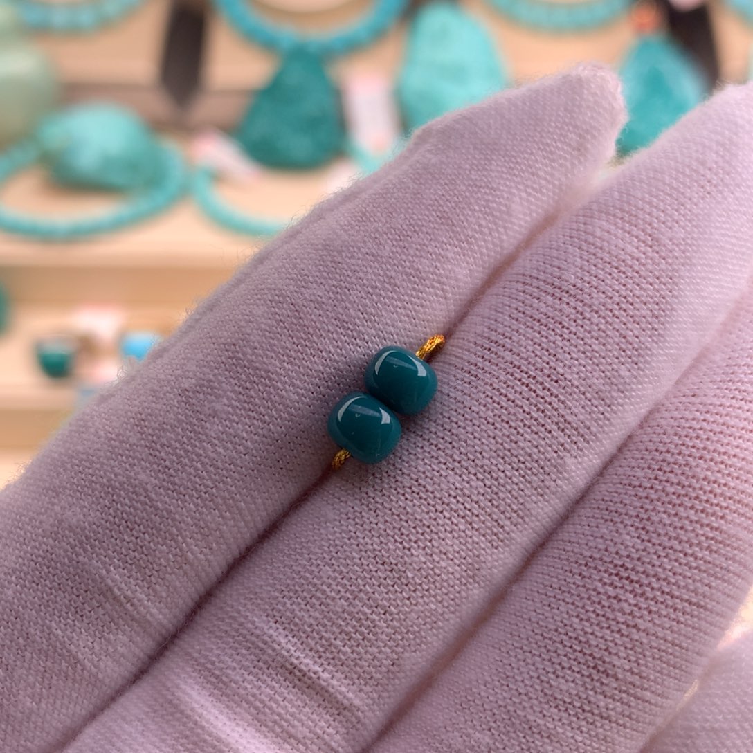 绿松石珠宝奇石未镶嵌5.5