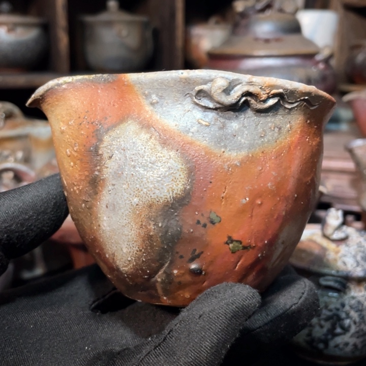 陶瓷铃木黄一公道杯