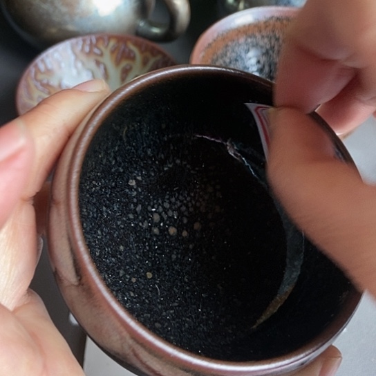 茶盏365 建窑建盏微瑕磨底