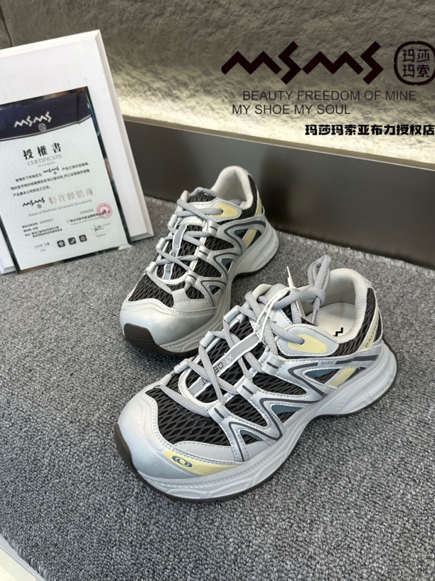 玛莎玛索28-393秋季厚底老爹鞋女款运动风