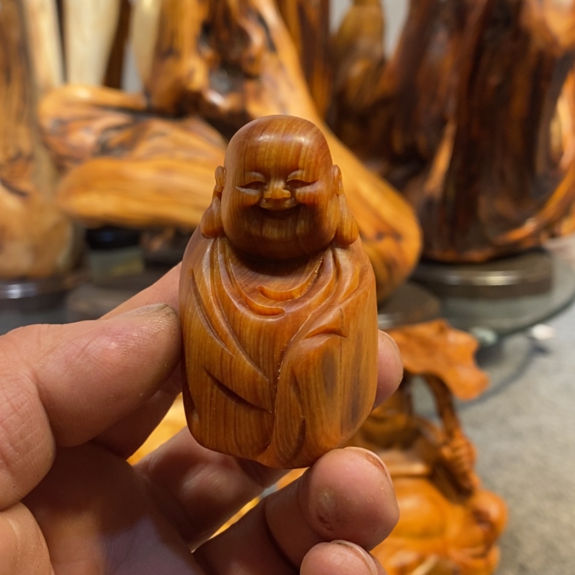 【闪购商品】柏木（崖柏）根雕木雕工艺品摆件家居装饰手把件