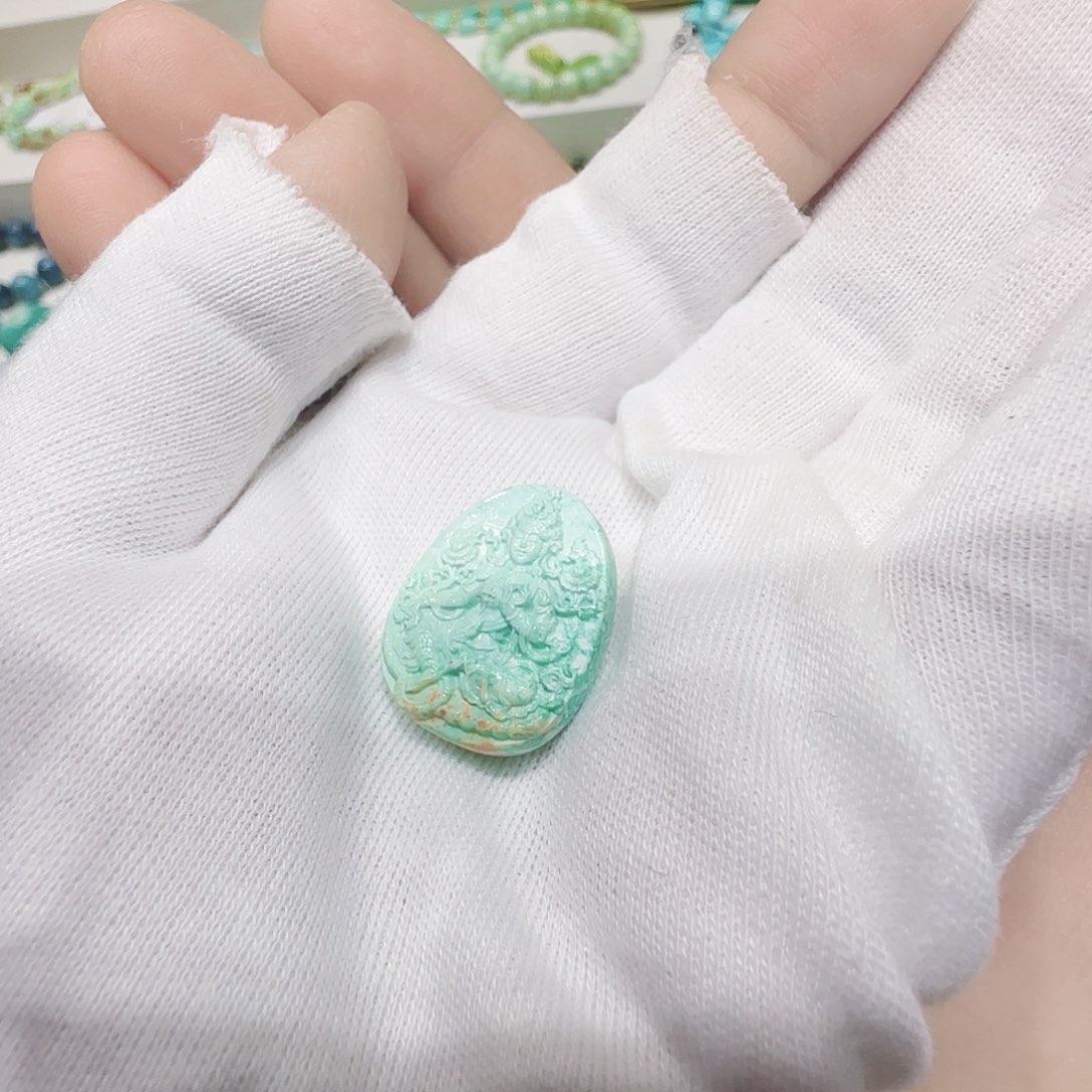 绿松石未镶嵌原矿绿松石